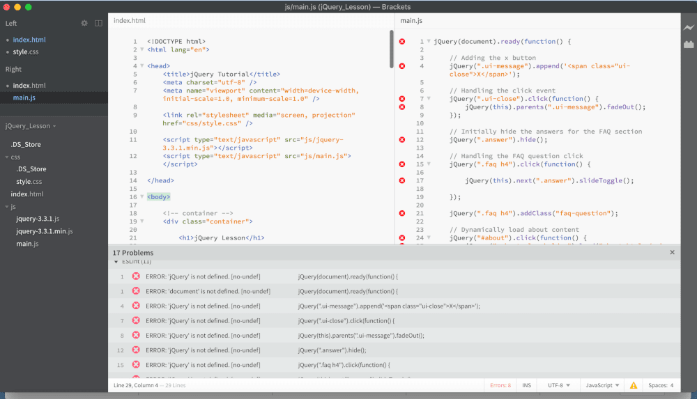 Как подключить файл typescript к html