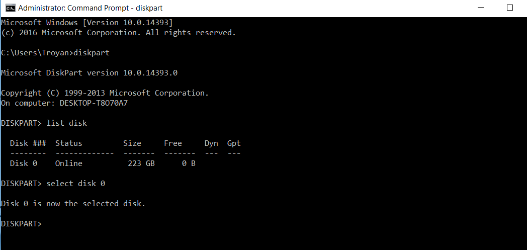 Как перейти в другой диск в cmd