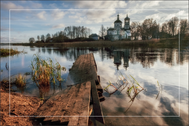 Как в Фотошопе сделать рамку вокруг фотографии