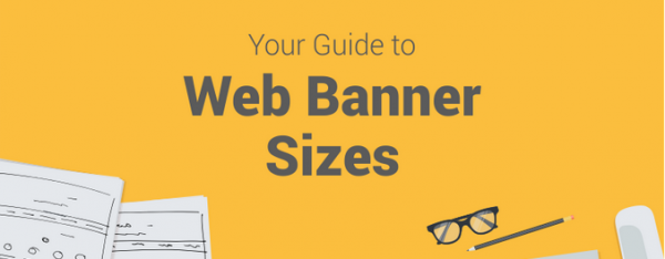Web banner ad sizes