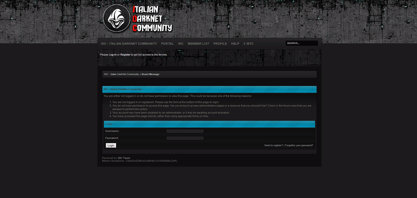 Darknet forum tk гирда тор браузер описание на русском megaruzxpnew4af
