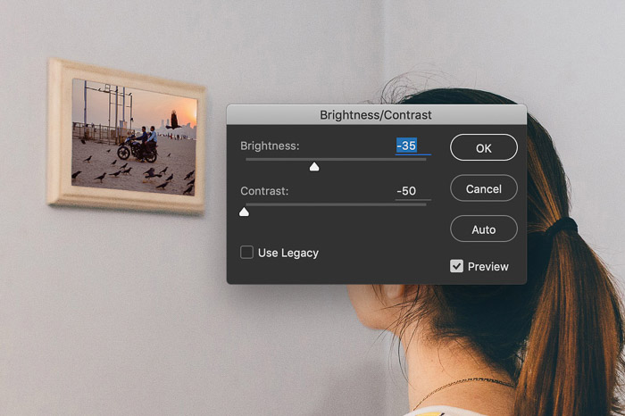How to Use Photoshop Smart Object - brightness