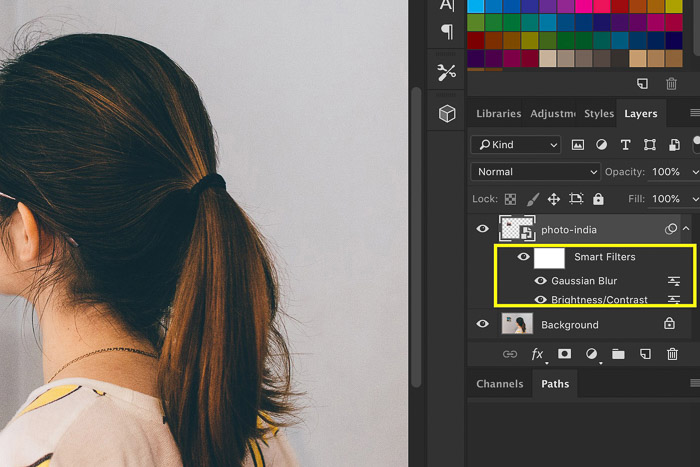 How to Use Photoshop Smart Objects - edit smart filters