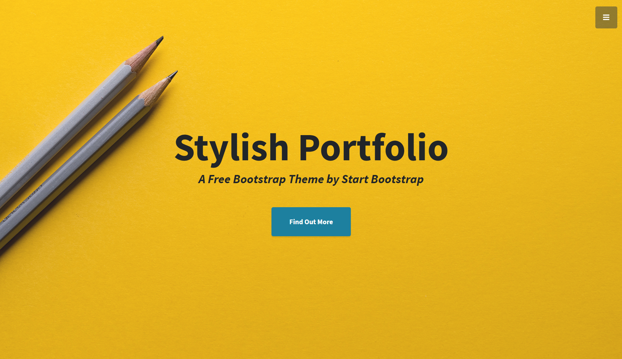 StylishPortfolio - A Stylish One Page Bootstrap Template