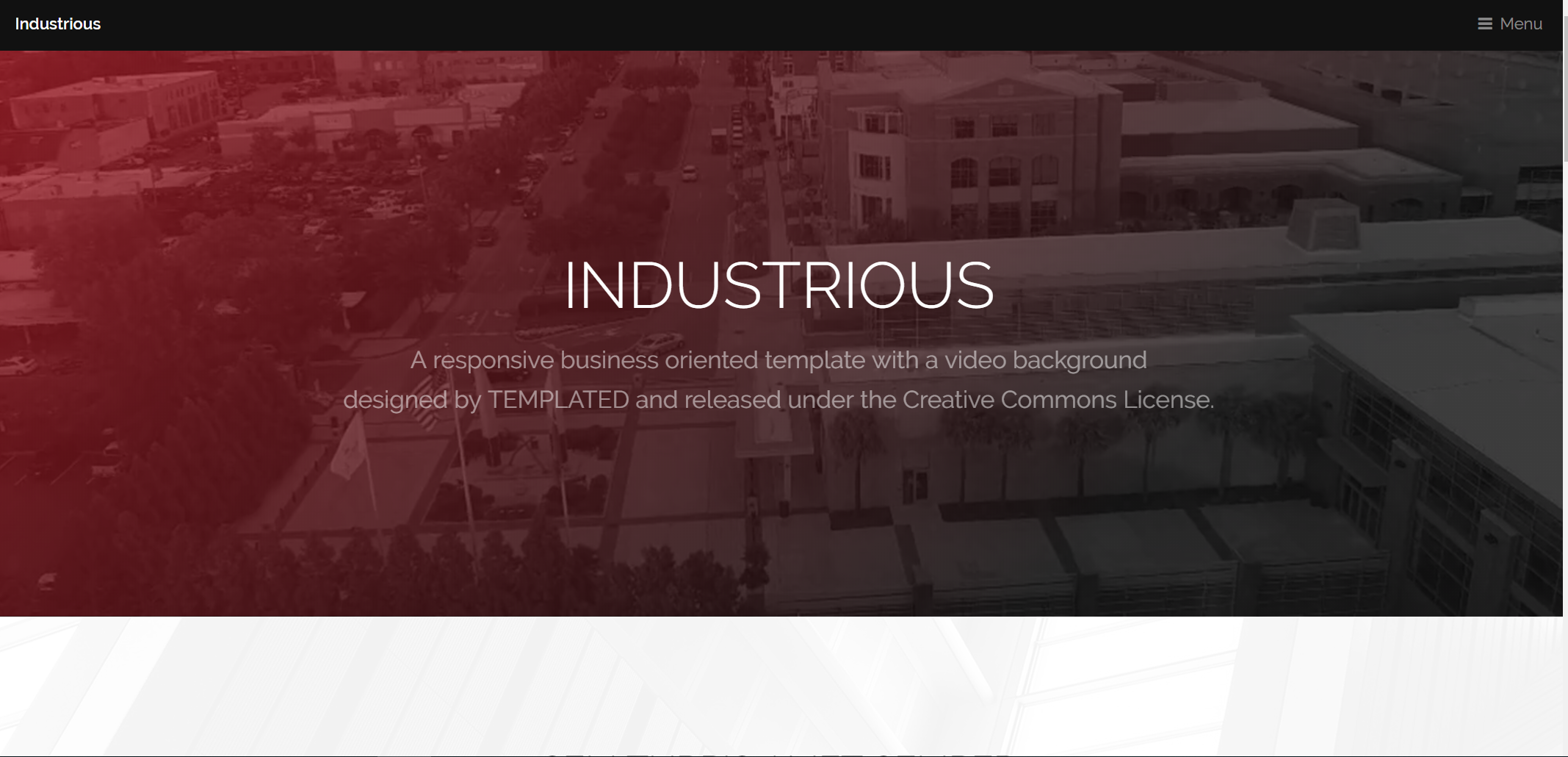 Industrious - A Modern Business-OrientedResponsive HTML5 Template