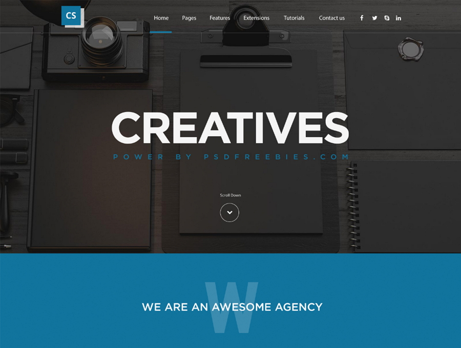 Creatives Web Template 
