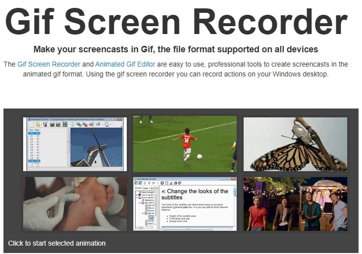 GIF Screen Recorder