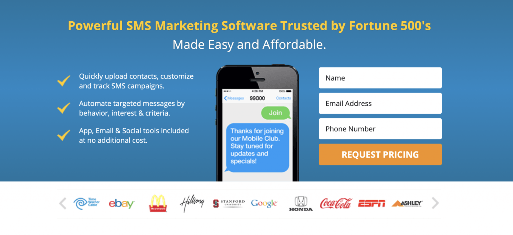 SMS Marketing Banner