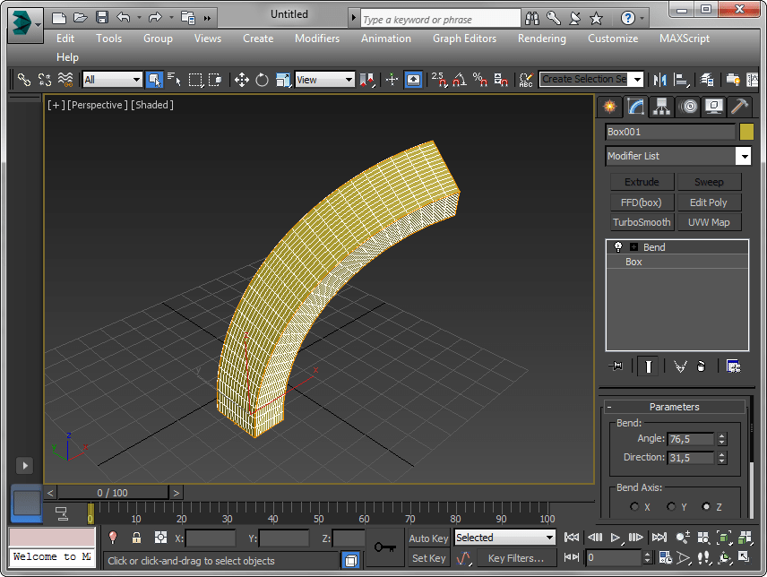 Угол в 3д максе. Bend модификатор 3ds Max. Модификаторы в 3д Макс. 3д Макс модификатор изгиба. 3ds Max модификатор raltfaeslice.