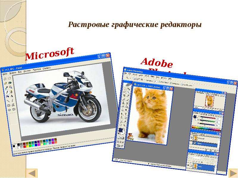 К какому типу графических редакторов относится photoshop