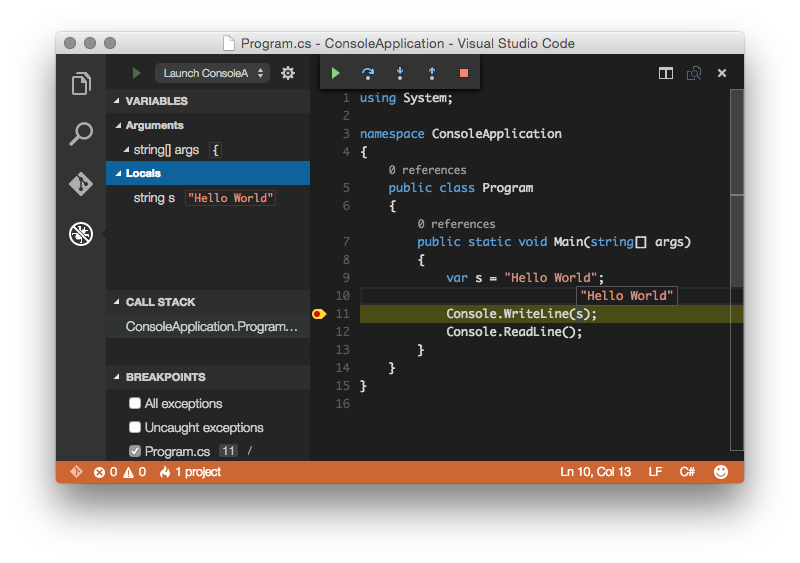 Язык программирования visual studio. Visual Studio code c#. Visual Studio code c# code. Visual Studio code Console app. Visual Studio выбор языка.