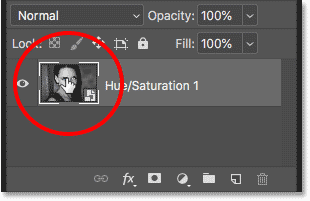 Double-clicking on the thumbnail to edit the smart object in Photoshop