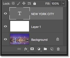 Photoshop Type layer
