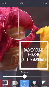 Make Photo Background Transparent - Manually Start Removing Background