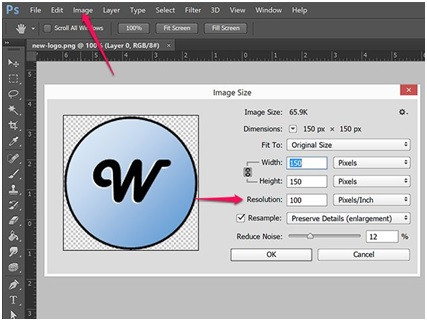 Increase Image Resolution with & without Photoshop - Add Image to Photoshop