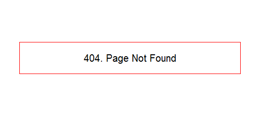 404 not found 