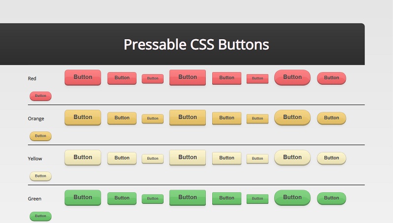 Красивые кнопки html